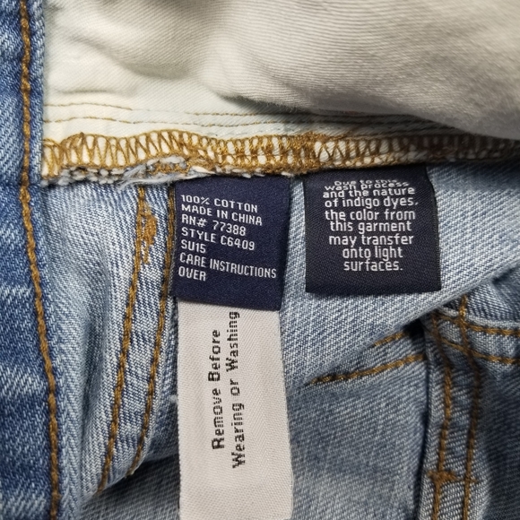 Madewell Sz 29 Relaxed Denim Shorts Button Fly Fray - Picture 7 of 10